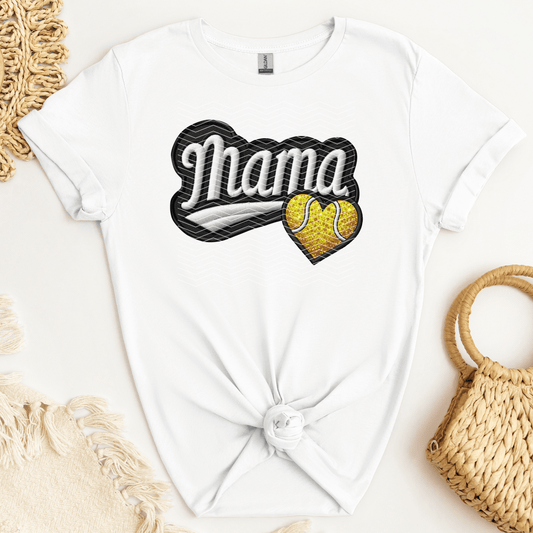 Softball Varsity Mama DTF Transfer