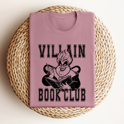 Villain Book Club Octopus DTF Transfer