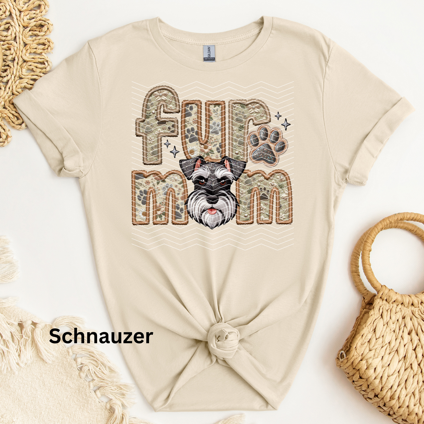 Schnauzer DTF Transfer