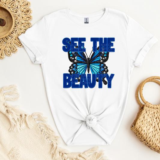 See The Beauty Butterfly 2 DTF Transfer