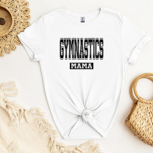 Gymnastics Mama - Distressed DTF Transfer