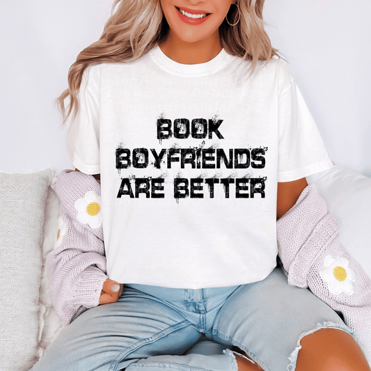 Book Boyfriends Are Better DTF Transfer