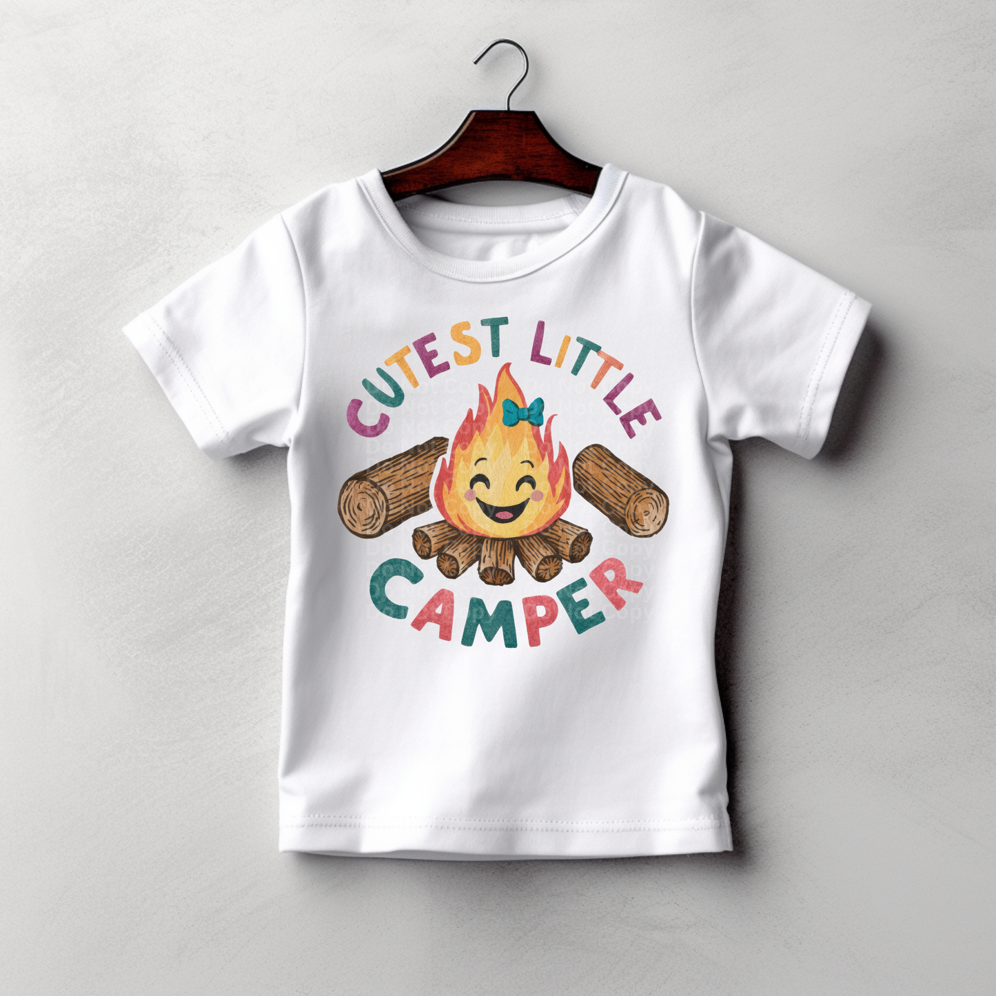 Cutest Little Camper DTF Transfer
