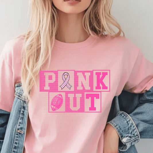 Pink Out DTF Transfer