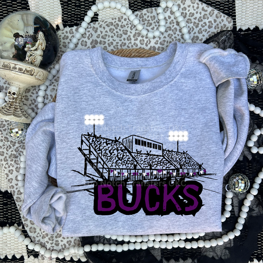 Bucks Football Stands DTF Transfer
