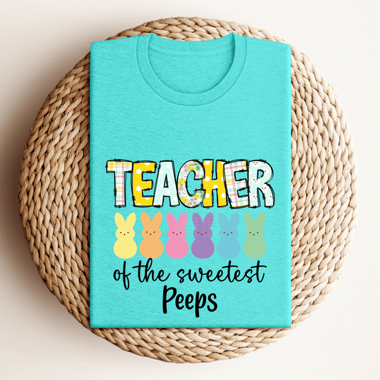 Teacher of the sweetest Peeps DTF Transfer