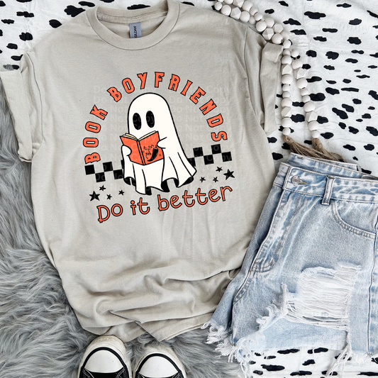 Book Boyfriends Do It Better Ghost DTF Transfer