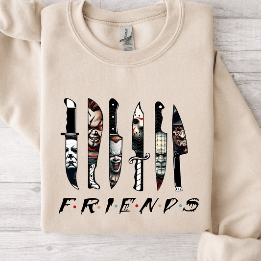 Horror Friends Knives DTF Transfer