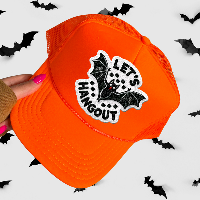 Let's Hangout Bat DTF Transfer