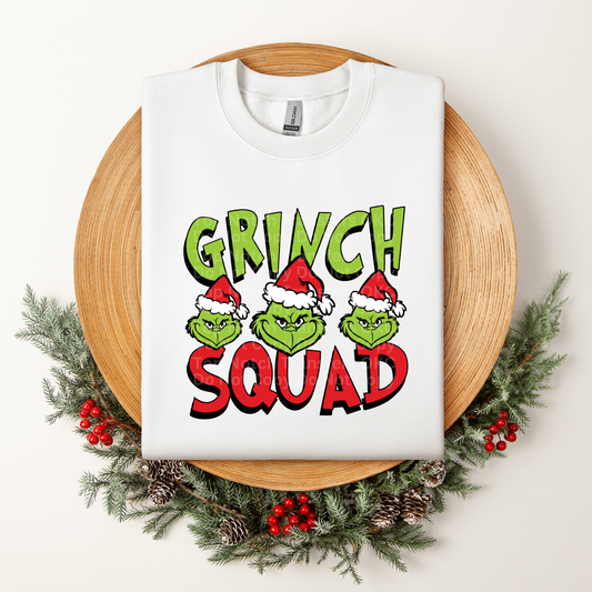 Gr!nch Squad DTF Transfer