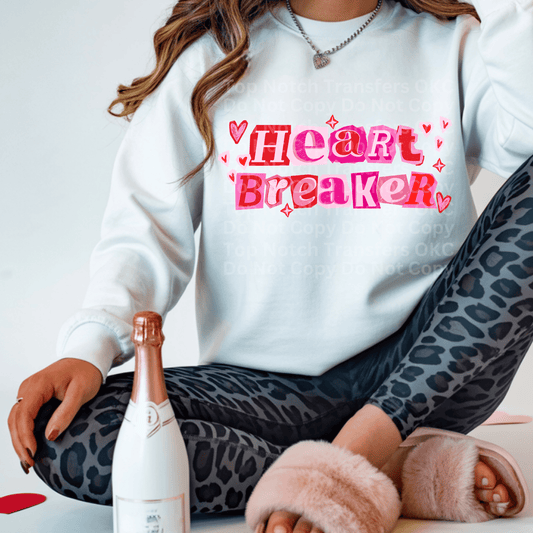 Heart Breaker DTF Transfer