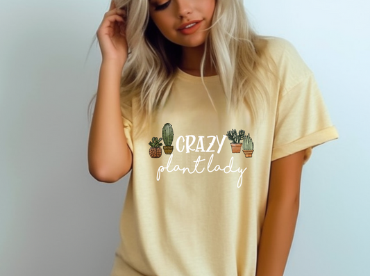 Crazy Plant Lady DTF Transfer