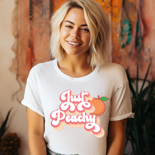Just Peachy DTF Transfer