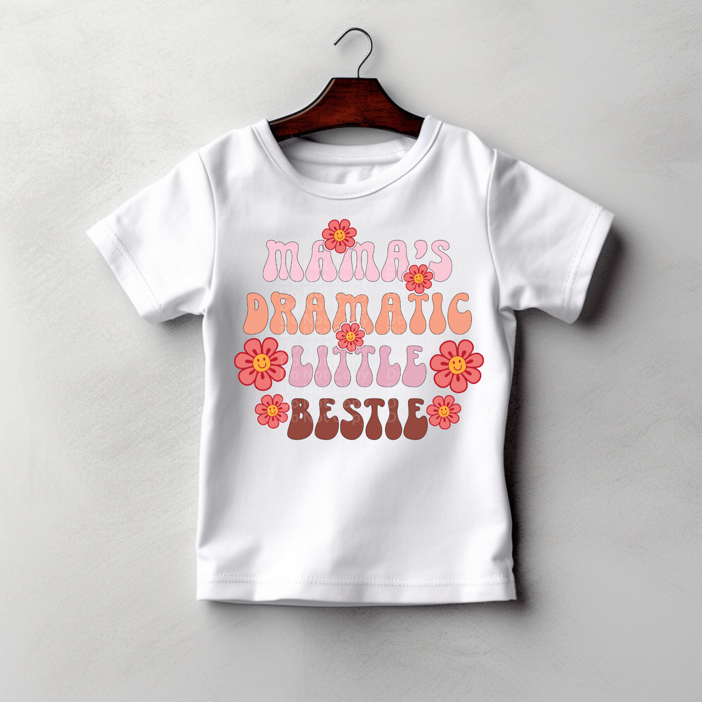 Mama's Dramatic Little Bestie DTF Transfer