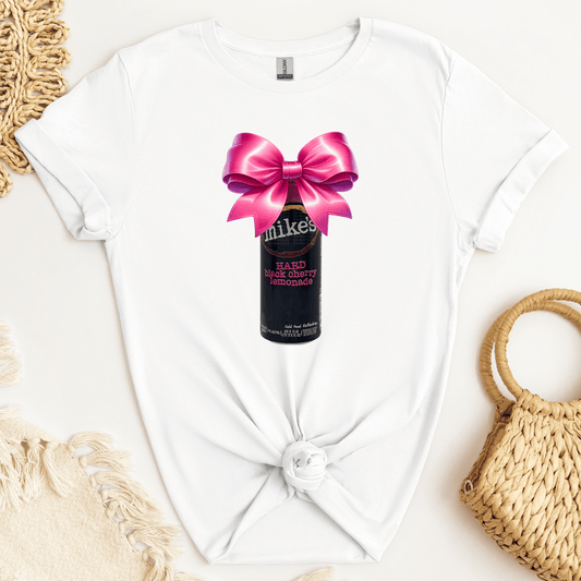 Mikes Pink Bow DTF Transfer
