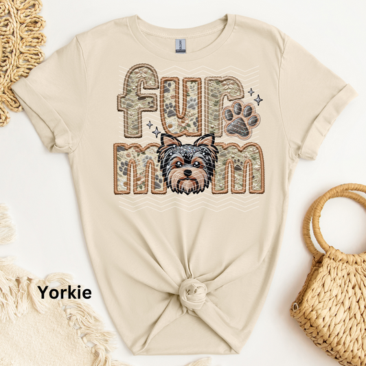 Yorkie DTF Transfer