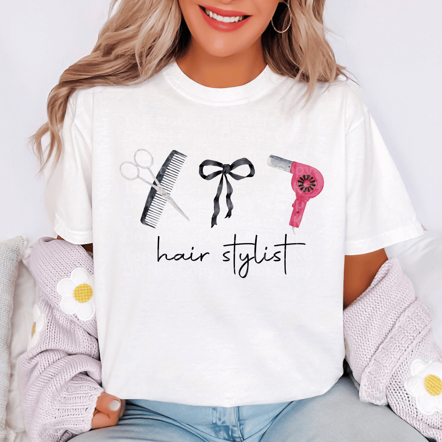 Hair Stylist DTF Transfer