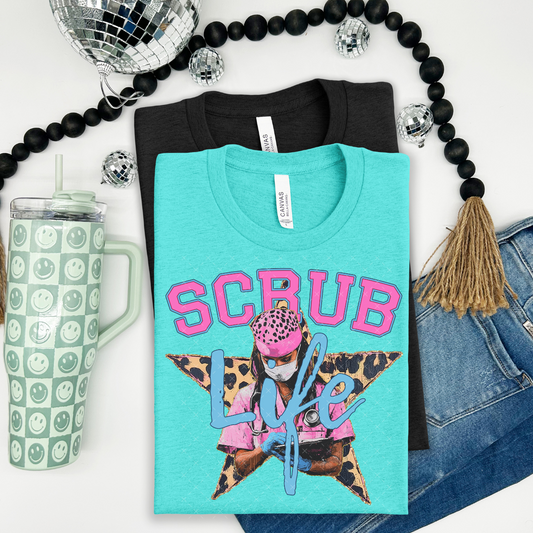 Scrub Life DTF Transfer