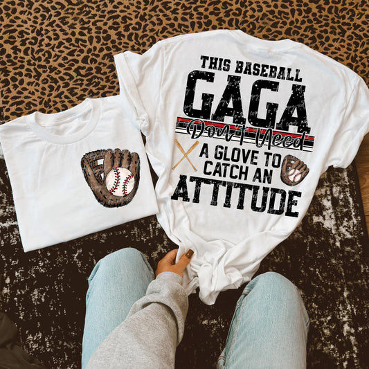 This Baseball Gaga DTF Transfer