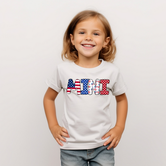MINI Patriotic Sunglasses Design DTF Transfer