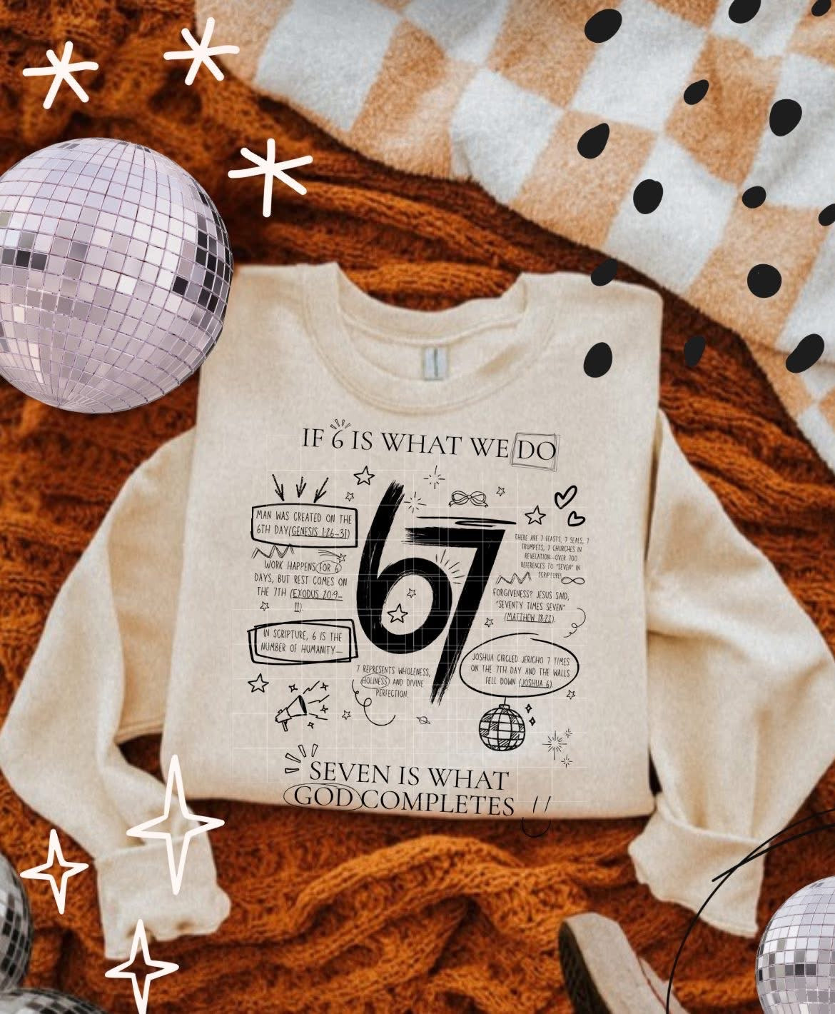 67 Black DTF Transfer