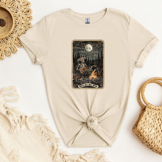 Skeleton Tarot  DTF Transfer