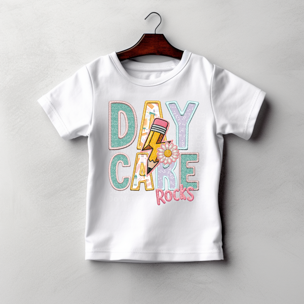 Day Care Rocks (girl) - School Rocks DTF Transfer