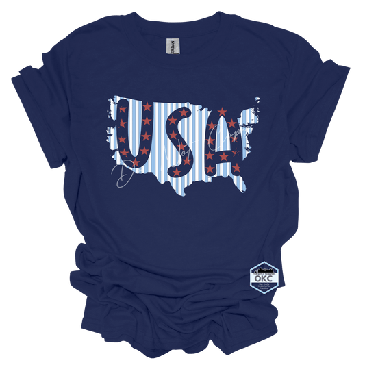 USA Stripes & Stars T-Shirt