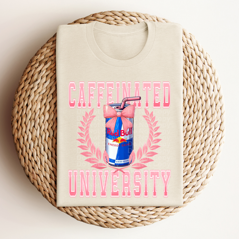 Caffeinated University Energy Bull DTF Transfer