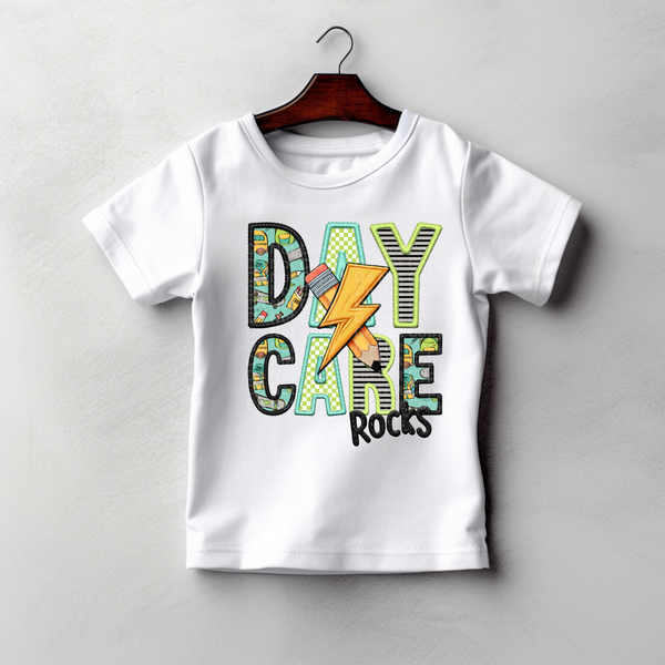 Day Care Rocks (boy) - School Rocks DTF Transfer