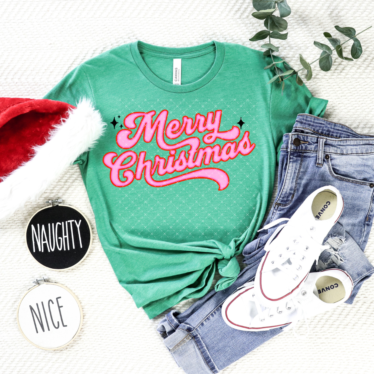Pink Merry Christmas