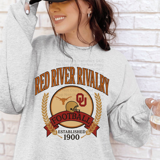 Red River Rivalry DTF Transfer