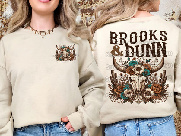 Brooks & Dunn DTF Transfer