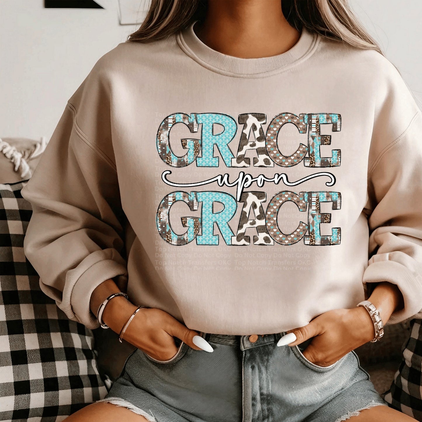 Grace Upon Grace DTF Transfer