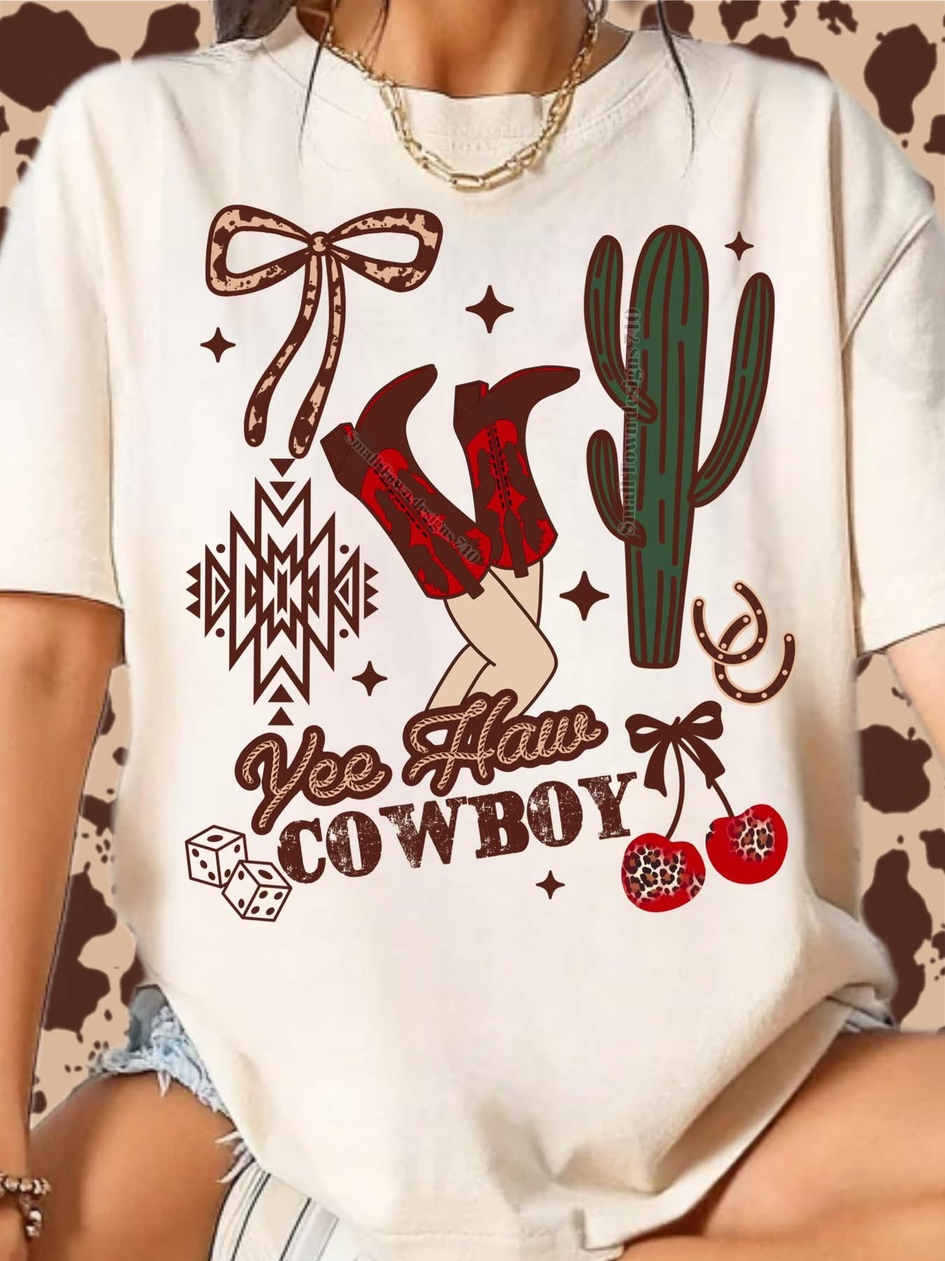 Yee Haw Cowboy 2 DTF Transfer