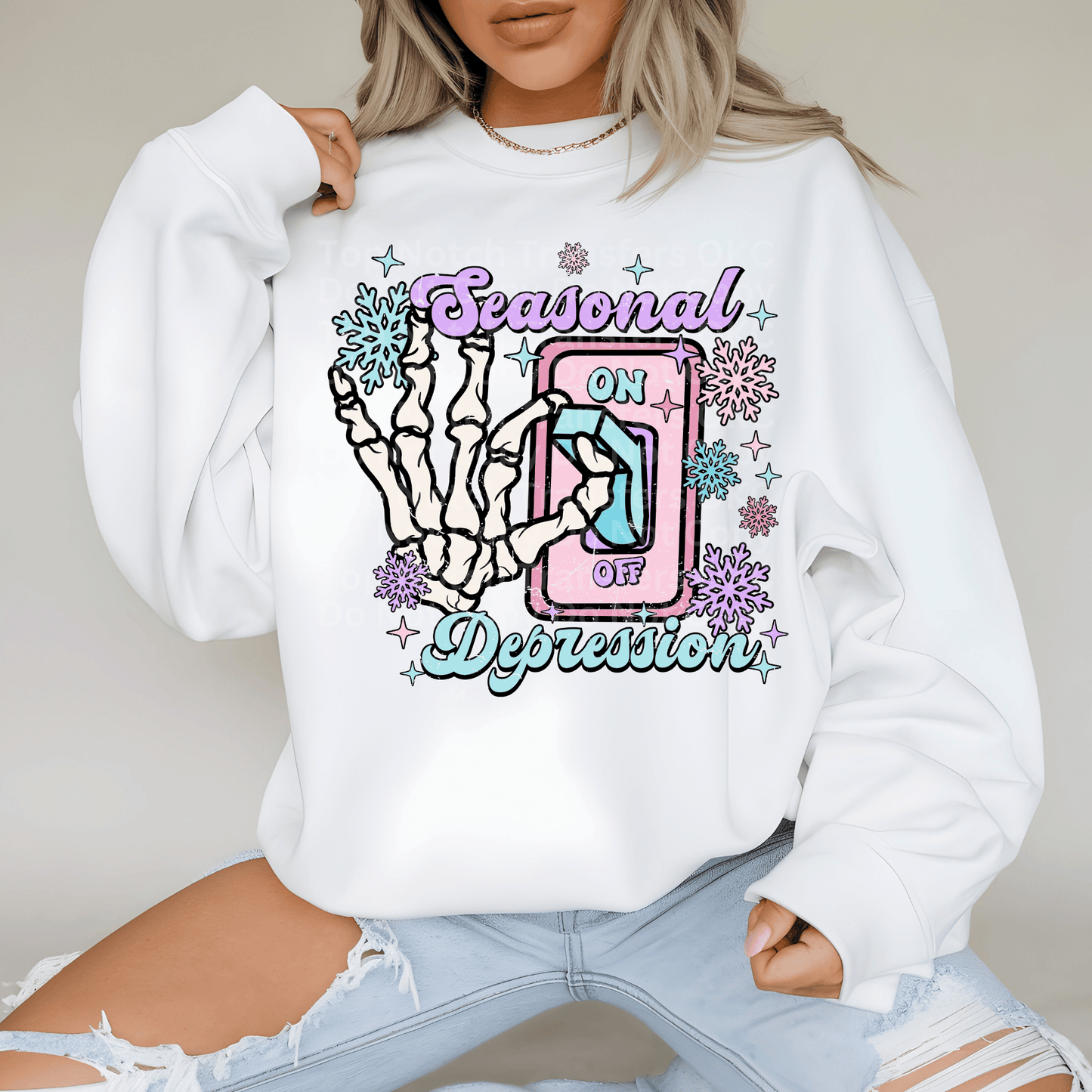 Seasonal Depression DTF Transfer