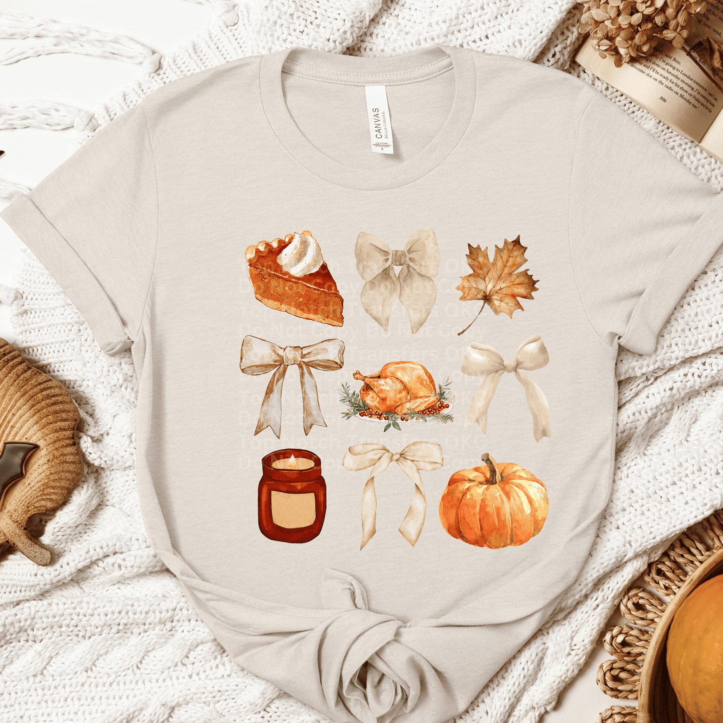 Thanksgiving Coquette DTF Transfer