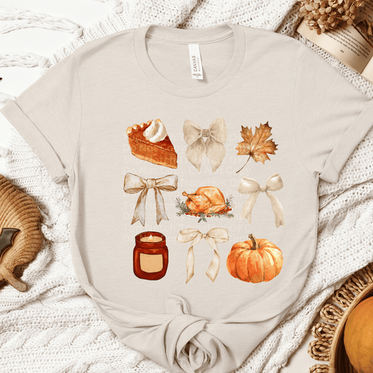 Thanksgiving Coquette DTF Transfer