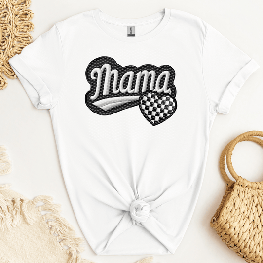 Racing Varsity Mama DTF Transfer