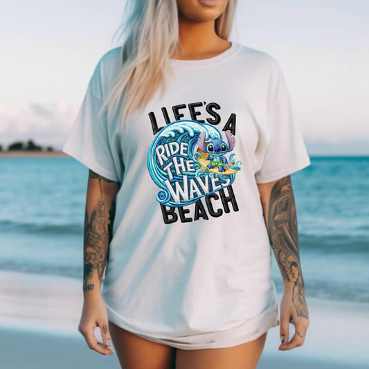 Ride The Waves DTF Transfer