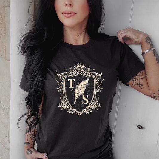TS Cream Colored DTF Transfer