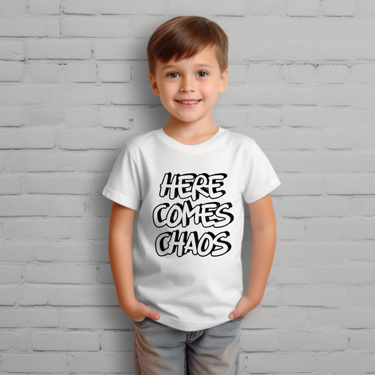 Here Comes Chaos DTF Transfer