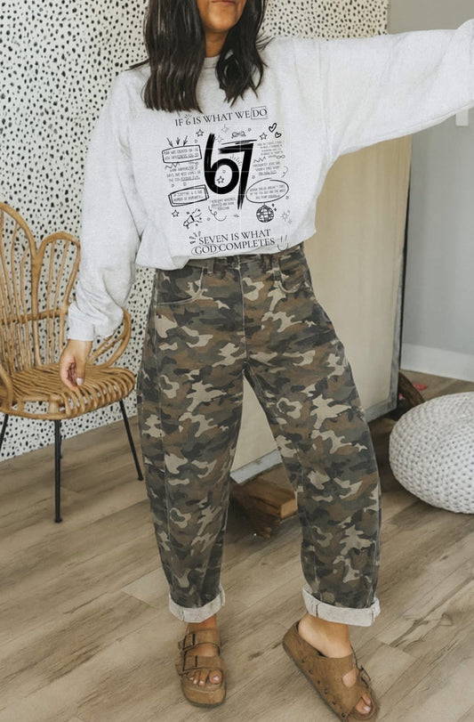 67 Black DTF Transfer