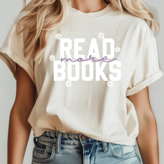 Read More Books DTF Transfer
