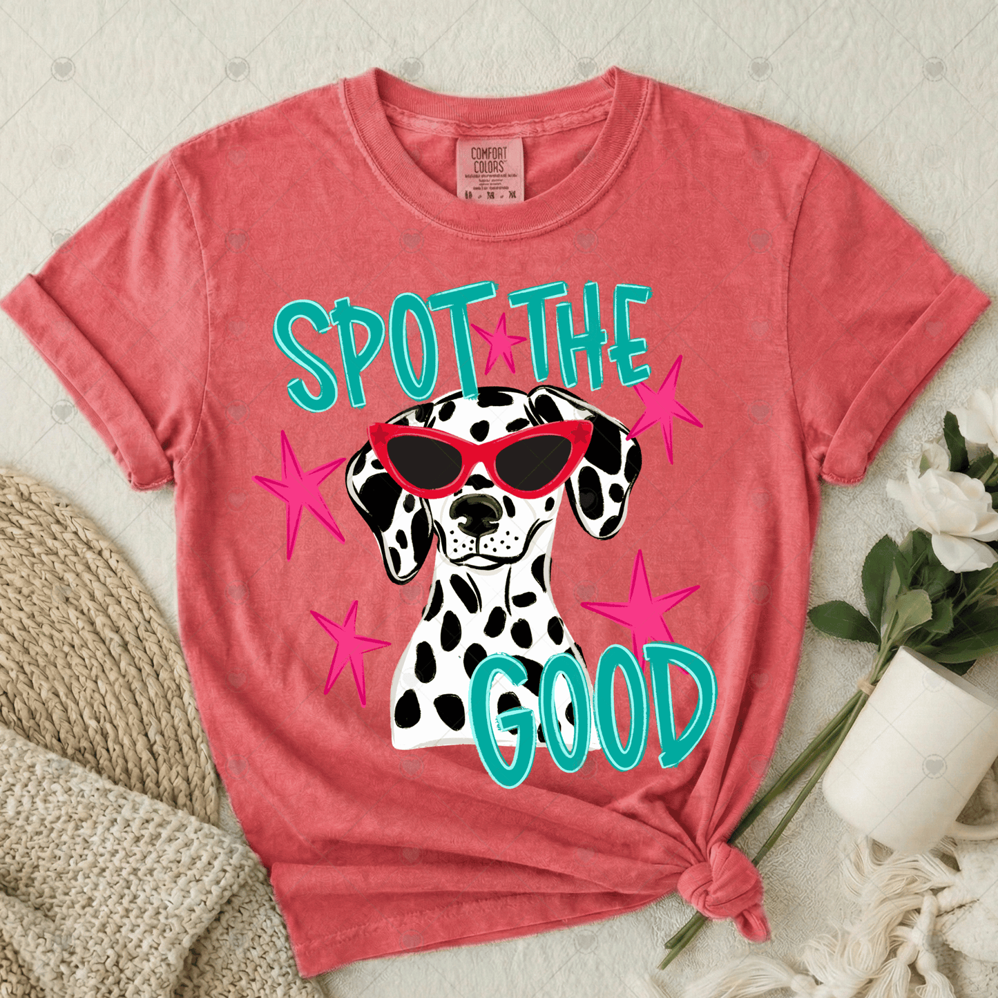 Spot The Good- Dalmatian DTF Transfer