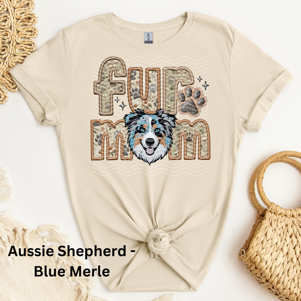 Aussie Shepherd - Blue Merle DTF Transfer