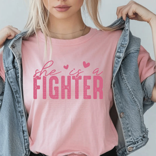 She Is A Fighter DTF Transfer