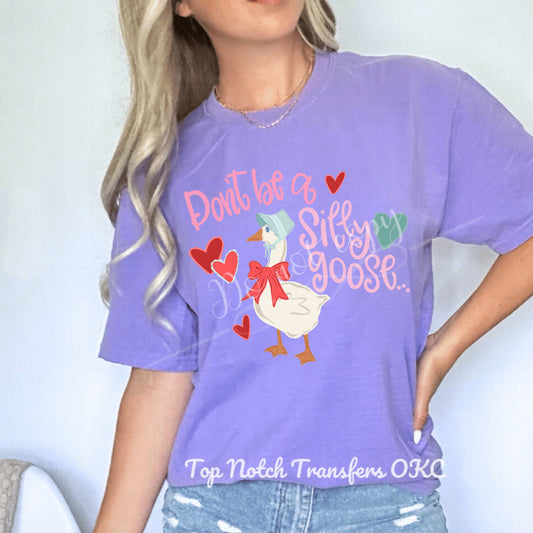 Don’t Be a Silly Goose DTF Transfer