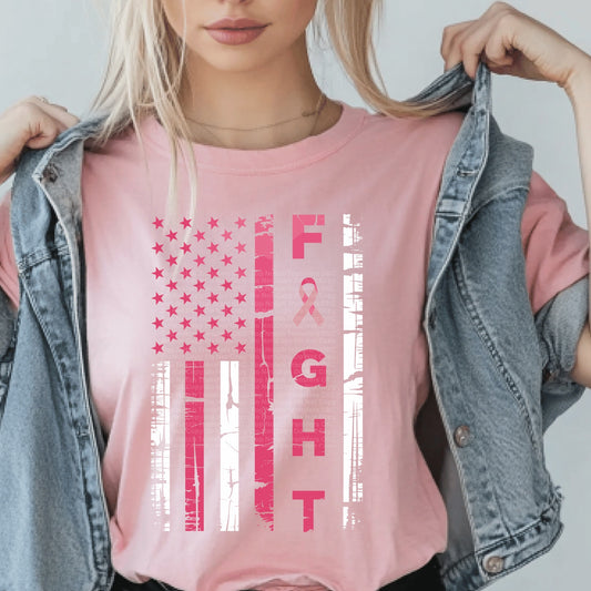 Fight Flag DTF Transfer
