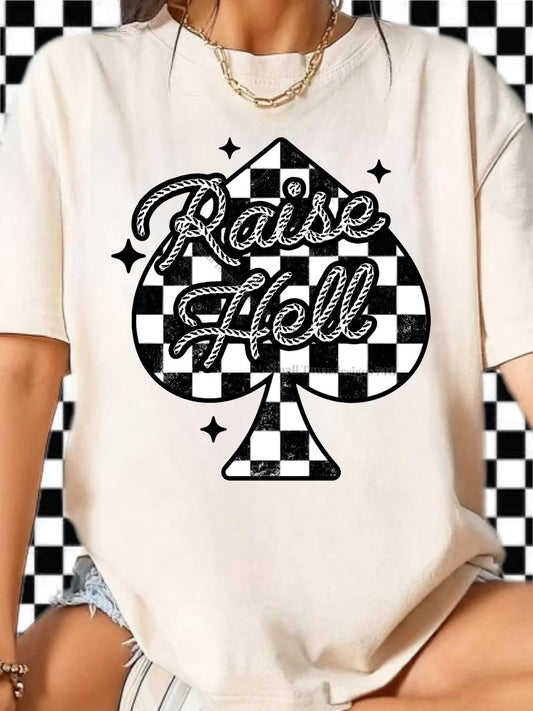 Raise Hell DTF Transfer